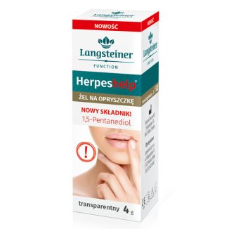 Herpes Help, żel na opryszczkę, transparentny, 4 g Herpes Help, żel na opryszczkę, transparentny, 4 g - zdjęcie produktu