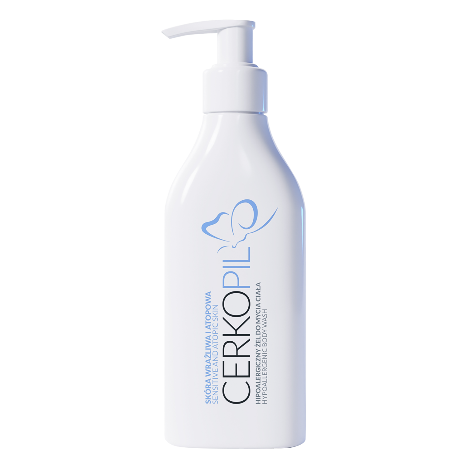 Nieznana Cerkopil, hypoallergen Duschgel, empfindliche Haut und atopisch, 300 ml — Inhaltsstoffe und Bewertung