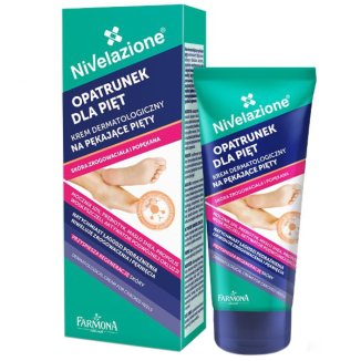 Farmona Nivelazione Opatrunek dla pięt, krem dermatologiczny na pękające pięty, skóra zrogowaciała i popękana, 75 ml - zdjęcie produktu