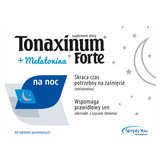 Tonaxinum Forte na noc + Melatonina, 60 tabletek - miniaturka zdjęcia produktu