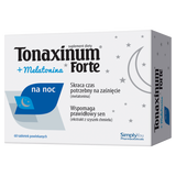 Tonaxinum Forte na noc + Melatonina, 60 tabletek - miniaturka zdjęcia produktu