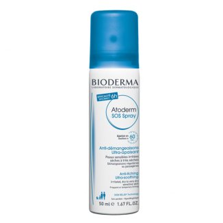 Bioderma Atoderm SOS Spray, ultra łagodzący spray eliminujący swędzenie skóry, 50 ml - zdjęcie produktu