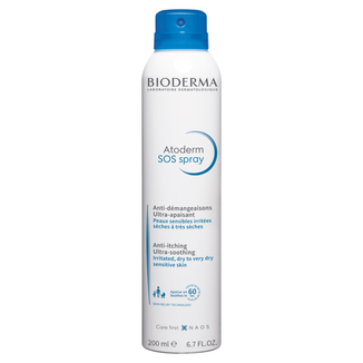 Bioderma Atoderm SOS, spray likwidujący swędzenie skóry, 200 ml - zdjęcie produktu