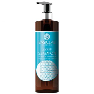 BasicLab Capillus, szampon do włosów farbowanych, 300 ml - zdjęcie produktu