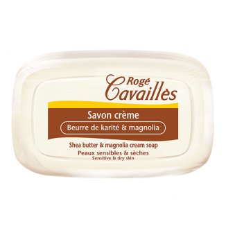 Roge Cavailles, mydło w kostce, masło shea i kwiat magnoli, 115 g - zdjęcie produktu