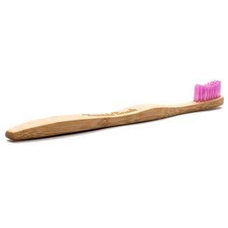 Humble Brush, szczoteczka do zębów, bambusowa, soft, różowa, 1 sztuka - zdjęcie produktu