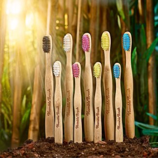 Humble Brush, szczoteczka do zębów, bambusowa, soft, różowa, 1 sztuka - 3 Humble Brush, szczoteczka do zębów, bambusowa, soft, różowa, 1 sztuka - 3 - zdjęcie produktu