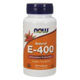 Now Foods Natural E-400, witamina E, 100 kapsułek żelowych - miniaturka zdjęcia produktu