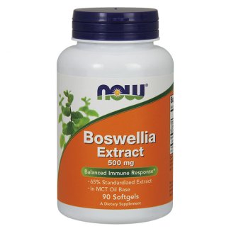 Now Foods Boswellia Extract 500 mg, ekstrakt z kadzidłowca, 90 kapsułek żelowych - zdjęcie produktu