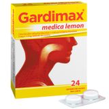 Gardimax Medica Lemon 5 mg + 1 mg, bez cukru, 24 tabletki do ssania - miniaturka zdjęcia produktu