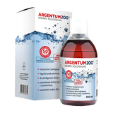 Aura Herbals, Argentum 200 Srebro Koloidalne 50 ppm, tonik, 500 ml - miniaturka zdjęcia produktu