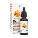 Aura Herbals Witamina D3 Forte 2000 UI, krople, 30 ml - miniaturka zdjęcia produktu