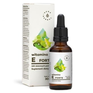 Aura Herbals Witamina E, krople, 30 ml - 2 Aura Herbals Witamina E, krople, 30 ml - 2 - zdjęcie produktu