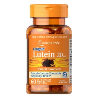 Puritans Pride, Luteina 20 mg, 60 kapsułek - zdjęcie produktu