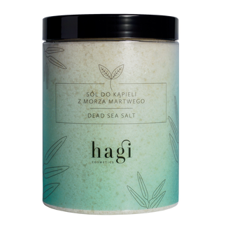Hagi Cosmetics, sól do kąpieli z morza martwego, 1,2 kg - zdjęcie produktu