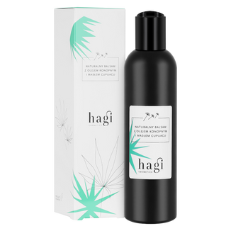 Hagi Cosmetics, balsam naturalny z olejem konopnym i masłem cupuacu, 200 ml - zdjęcie produktu