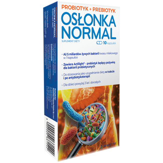 Osłonka Normal, 10 kapsułek USZKODZONE OPAKOWANIE - zdjęcie produktu