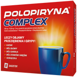 Polopiryna Complex 500 mg + 15,58 mg + 2 mg, 8 saszetek KRÓTKA DATA - miniaturka zdjęcia produktu