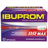 Ibuprom RR Max 400 mg, 48 tabletek powlekanych - miniaturka zdjęcia produktu