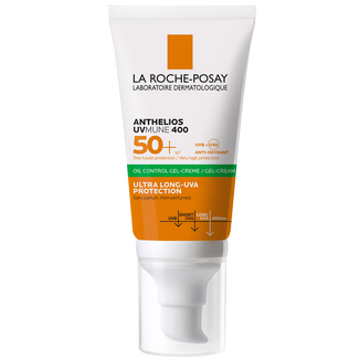 La Roche-Posay Anthelios, matujący żel-krem ochronny do twarzy, SPF 50+, 50 ml KRÓTKA DATA - zdjęcie produktu