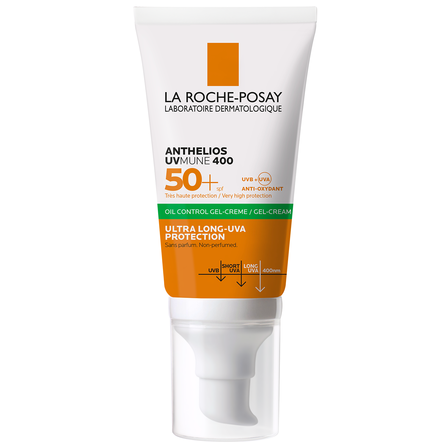 La Roche Posay La Roche-Posay Anthelios, mattierend Gel-Schutzcreme für das Gesicht, SPF 50+, 50 ml — Inhaltsstoffe und Bewertung