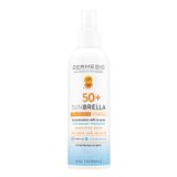 Dermedic Sunbrella Baby, mleczko ochronne w sprayu dla dzieci powyżej 6 miesiąca, SPF 50+, 150 ml USZKODZONE OPAKOWANIE - miniaturka zdjęcia produktu
