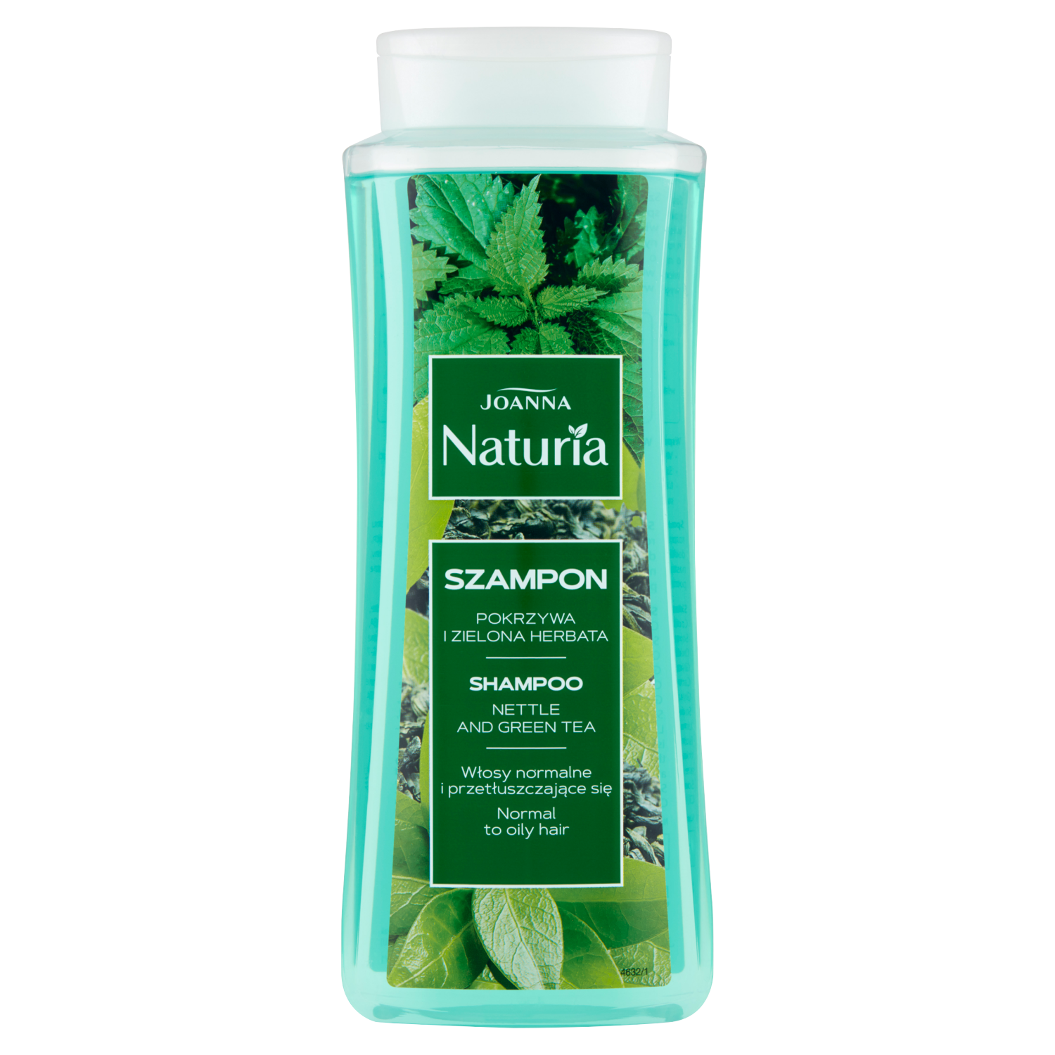 Nieznana Joanna Naturia, szampon do włosów z pokrzywą i zieloną herbatą, 500 ml — Inhaltsstoffe und Bewertung