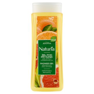 Joanna Naturia, żel pod prysznic, grejpfrut i pomarańcza, 300 ml - zdjęcie produktu