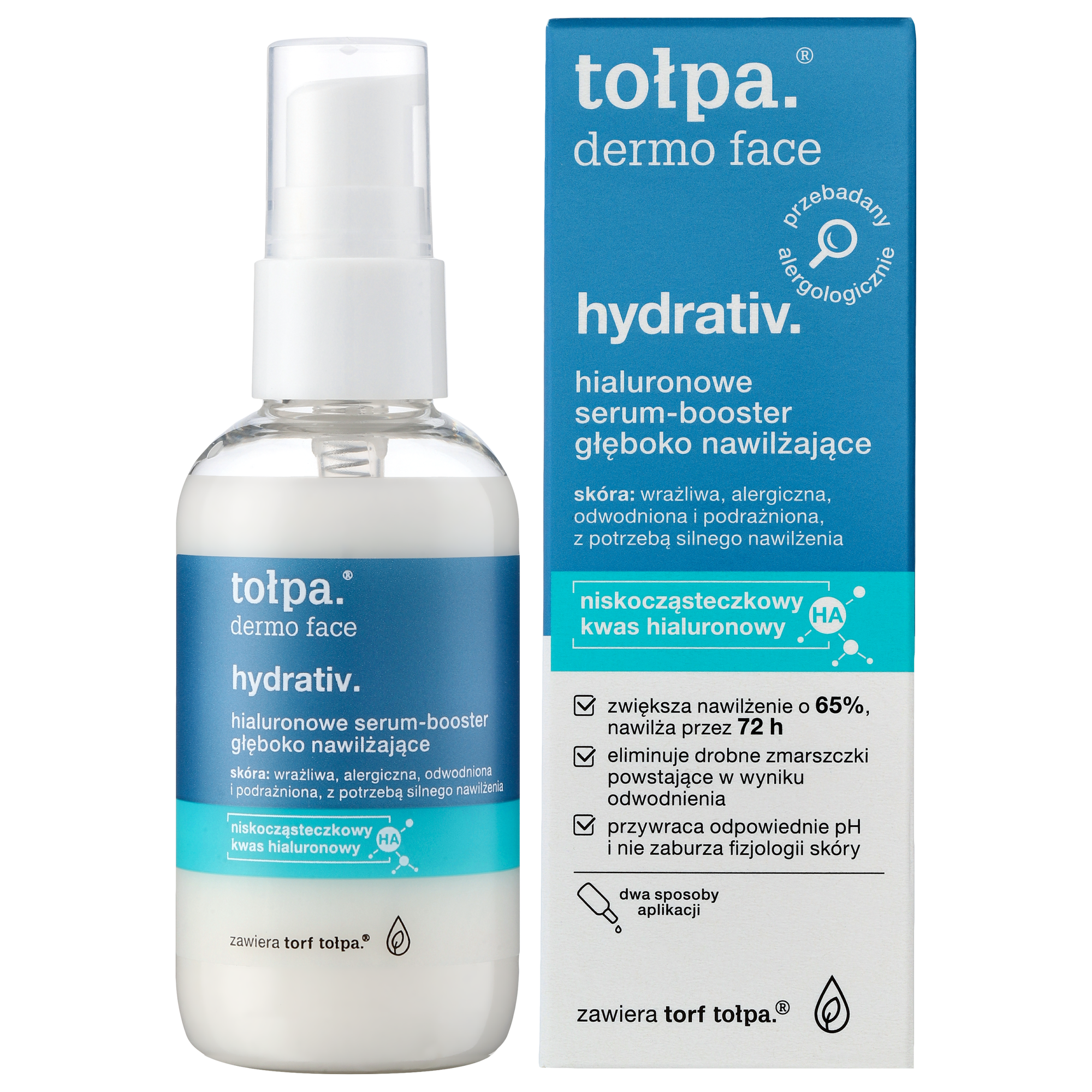 Tołpa Tołpa Dermo Face, Hydrativ, tief feuchtigkeitsspendend serum-booster, 75 ml — Inhaltsstoffe und Bewertung