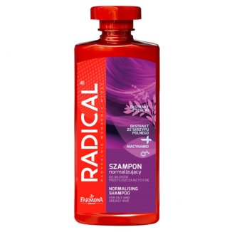 Farmona Radical, szampon normalizujący do włosów przetłuszczających się, 400 ml - zdjęcie produktu