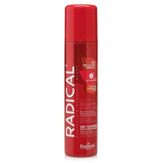 Farmona Radical, szampon suchy z odżywką do włosów zniszczonych i osłabionych, 180 ml - zdjęcie produktu