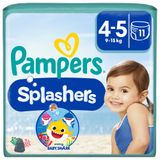 Pampers Splashers, pieluchomajtki do pływania, rozmiar 4-5, 9-15 kg, 11 sztuk - miniaturka zdjęcia produktu