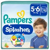 Pampers Splashers, pieluchomajtki do pływania, rozmiar 5-6, 14+ kg, 10 sztuk - miniaturka zdjęcia produktu