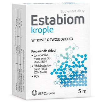 Estabiom krople, 5 ml USZKODZONE OPAKOWANIE - zdjęcie produktu