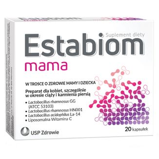 Estabiom Mama (dawniej Estabiom Pregna), 20 kapsułek - zdjęcie produktu