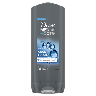 Dove, Men + Care żel pod prysznic, Cool Fresh, 400 ml - zdjęcie produktu