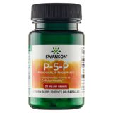 Swanson P-5-P, witamina B6 20 mg, 60 kapsułek - miniaturka zdjęcia produktu