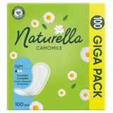 Naturella, wkładki higieniczne, rumianek, Light, 100 sztuk Naturella, wkładki higieniczne, rumianek, Light, 100 sztuk - miniaturka zdjęcia produktu