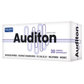 Auditon, 30 tabletek powlekanych KRÓTKA DATA - zdjęcie produktu