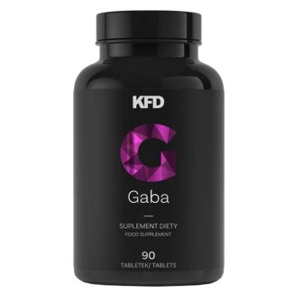 KFD GABA, kwas gamma-aminomasłowy, 90 tabletek - zdjęcie produktu