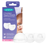 Lansinoh, osłonki laktacyjne, rozmiar 2, 24 mm, 2 sztuki - miniaturka zdjęcia produktu