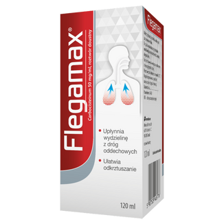 Flegamax 50 mg/ ml, roztwór doustny, 120 ml - zdjęcie produktu