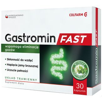 Gastromin Fast, 30 kapsułek - zdjęcie produktu
