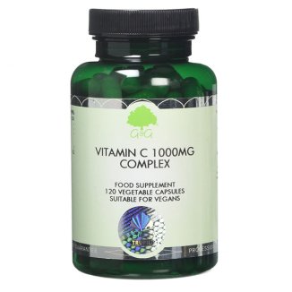 G&G Vitamin C 1000 mg Complex, 120 kapsułek - zdjęcie produktu