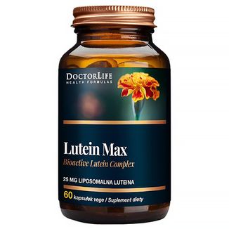 Doctor Life Lutein Max, luteina i zeaksantyna, 60 kapsułek - zdjęcie produktu