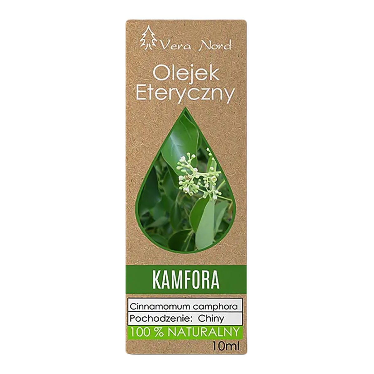 Nieznana Vera Nord, naturalny olejek eteryczny, kamfora, 10 ml