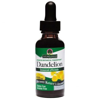 Nature's Answer, Dandelion, Mniszek lekarski, bez alkoholu, 30 ml - zdjęcie produktu