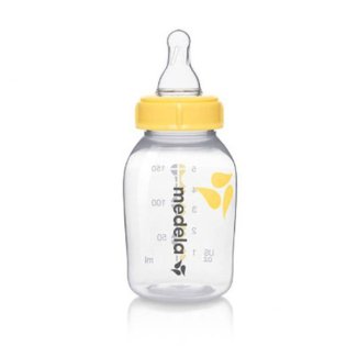 Medela butelka z silikonowym smoczkiem o wolnym przepływie, 150 ml - zdjęcie produktu