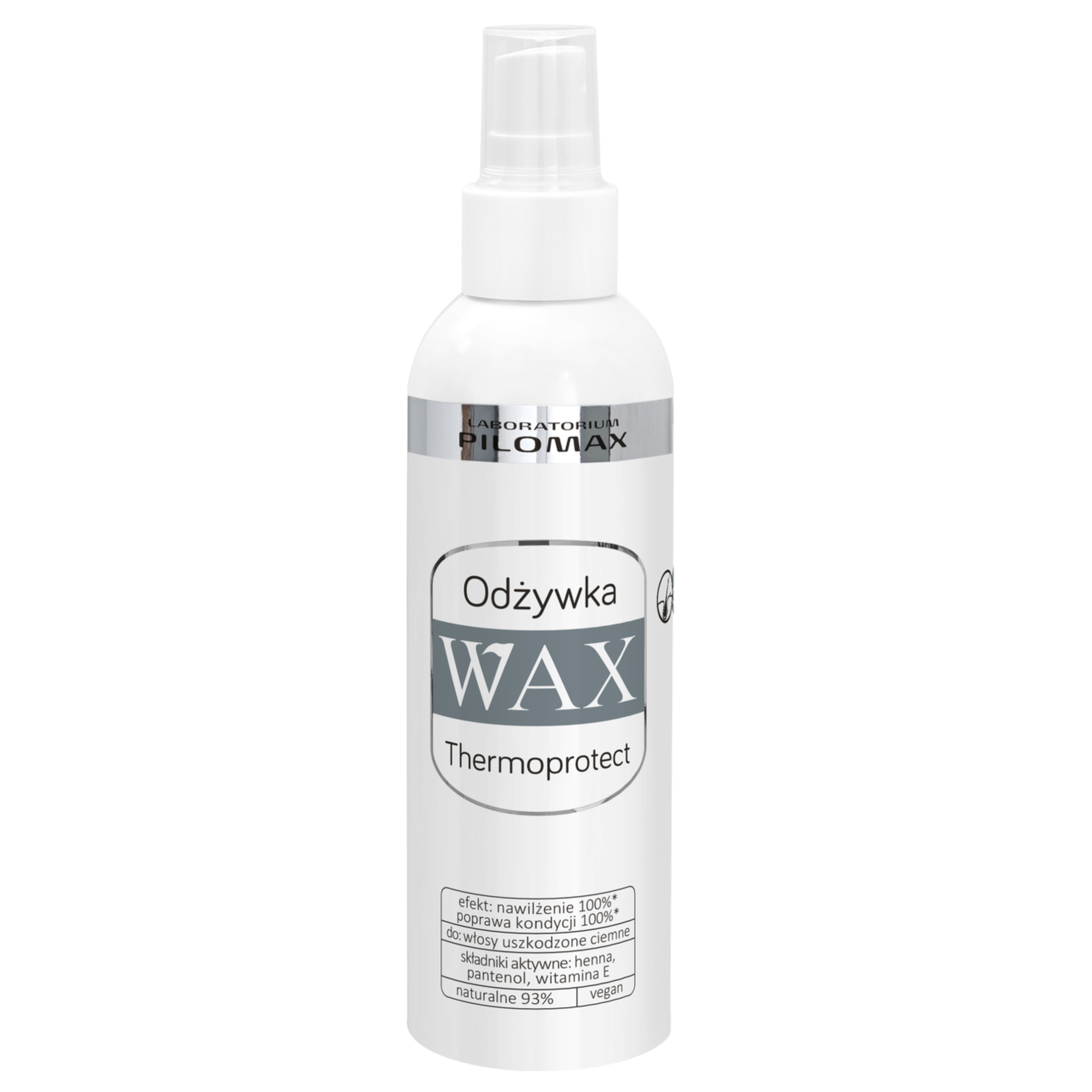 Nieznana WAX Pilomax Daily Mist, odżywka w sprayu do włosów ciemnych, 200 ml