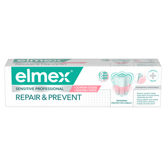 Elmex Sensitive Professional Repair & Prevent, pasta do zębów, 75 ml - zdjęcie produktu